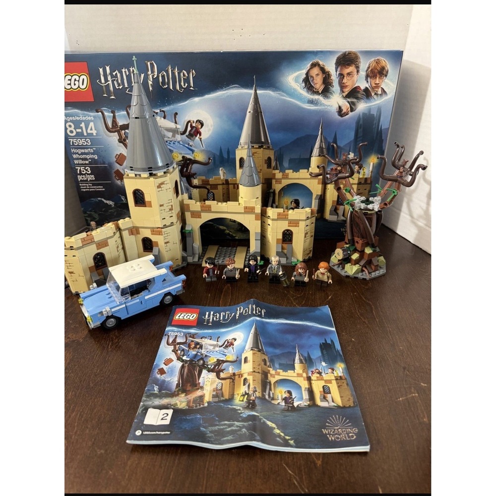 LEGO Harry Potter: Hogwarts Whomping Willow 75953 Complete Set w/ 1 Manual & Box